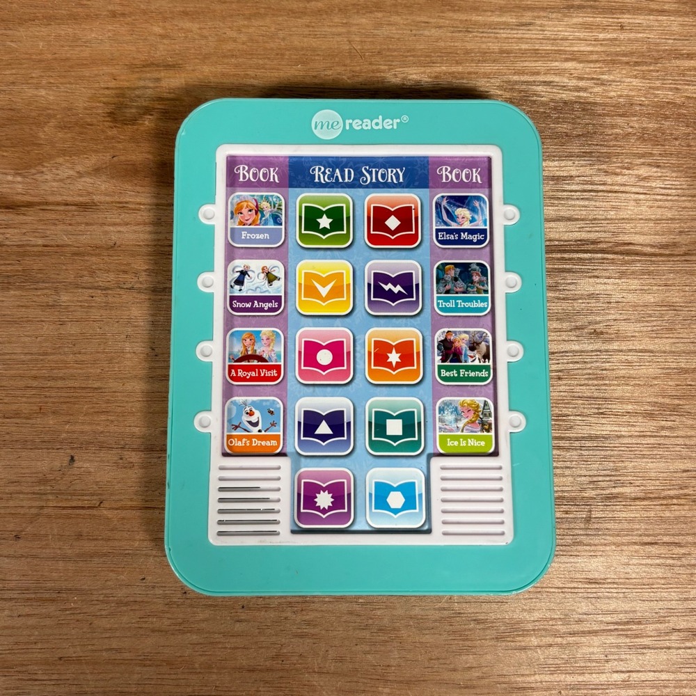 Disney Frozen Me Reader Electronic Reader Pad Teal Phoenix Replacement